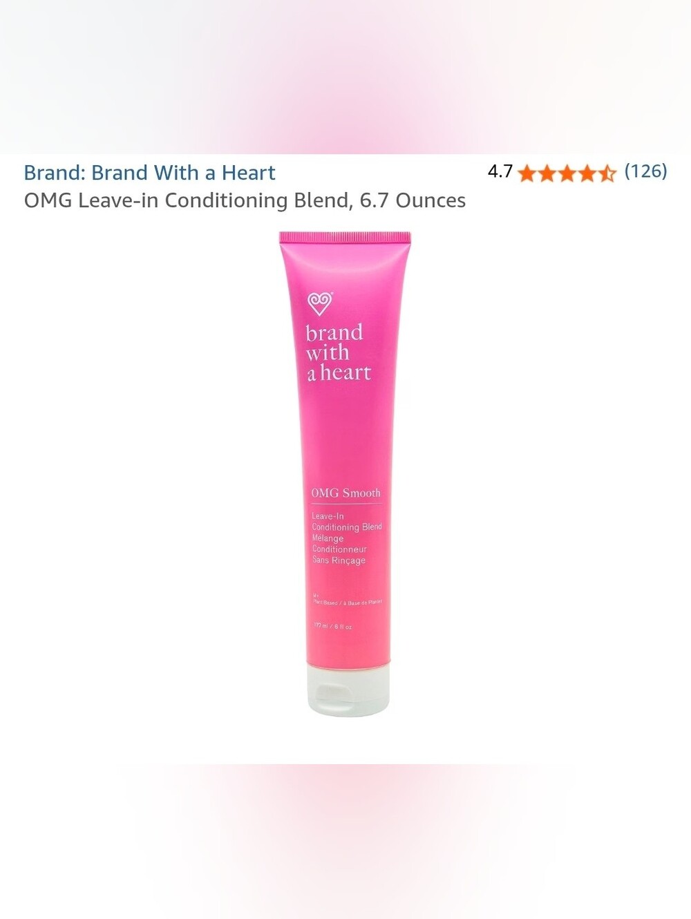 Brand With A Heart - Leave In Conditioner